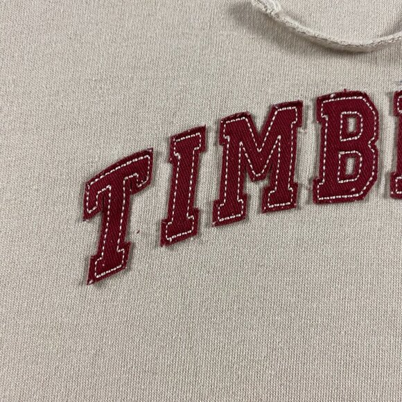 Vintage 90s Y2K Timberland Hoodie Men's XXL Embroidered Spell Out Grunge Skater - Picture 4 of 8